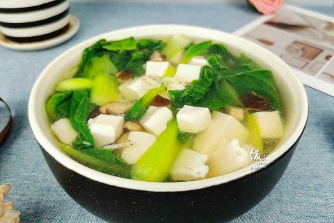 青菜豆腐汤