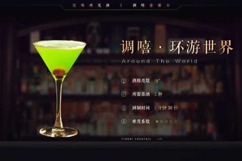 环游世界鸡尾酒